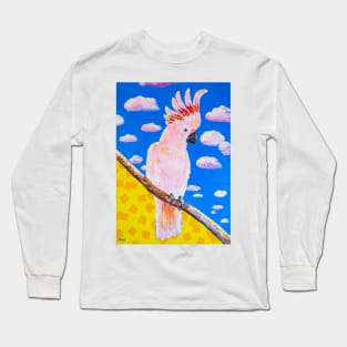 Pink parrot Long Sleeve T-Shirt